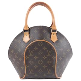 Borsa Louis Vuitton Ellipse Monogram PM in marrone