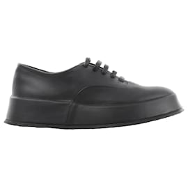 Sneakers in pelle Jil Sander in nero, taglia 37 EU