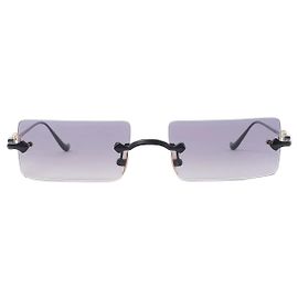 Chrome Hearts HELLZ BELLZ vergoldete Sonnenbrille in Gray