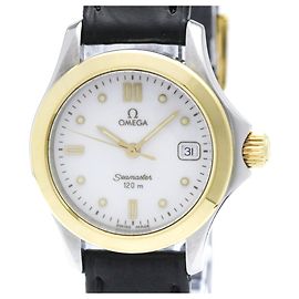 Reloj para mujer OMEGA Seamaster 120M 18K Gold Steel Quartz