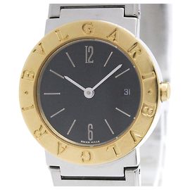 Bulgari Relógio Feminino Bvlgari Bvlgari em Aço e Ouro 18K BB26SGD