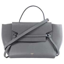 Borsa a mano 2 vie Celine Belt Bag Mini in pelle Grigio - Céline