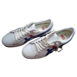 Autre Marque Sneakers basse in pelle bianca Onitsuka Tiger