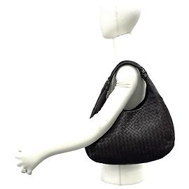 Borsa semi-one shoulder Campana in pelle Intrecciato Bottega Veneta