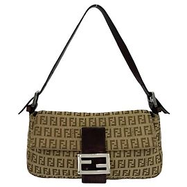 Borsa a tracolla Fendi Vintage motivo Zucchino FF