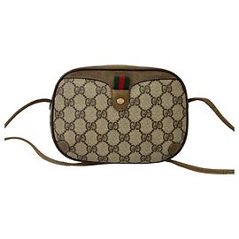 Bolso de hombro de cuero Gucci Vintage Sherry Line