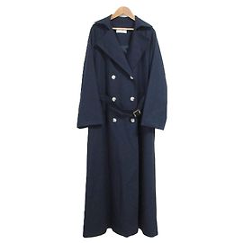 Autre Marque ETRE TOKYO Gabardina larga con doble botonadura