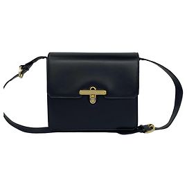 Borsa a tracolla Gucci Vintage in pelle di vitello con chiusura a rotazione