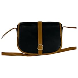 Céline Borsa a tracolla in pelle con logo vintage Celine
