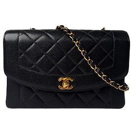 Borsa a tracolla Chanel Diana Flap Matelassé