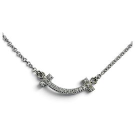Tiffany & Co Tiffany T Smile Pendant Mini Necklace