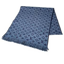 Stola in lana Louis Vuitton in blu