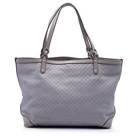 Gucci Purple Medium Microguccissima Craft Tote