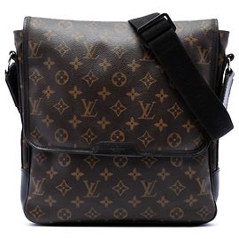 Louis Vuitton Brown Monogram Macassar Bass MM