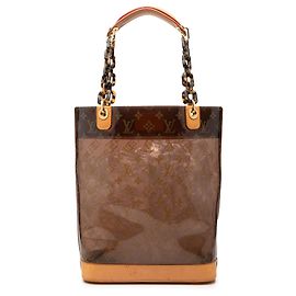 Louis Vuitton Brown Monogram Cabas Sac Ambre MM