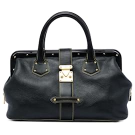 Louis Vuitton Black Suhali Lingenieux PM