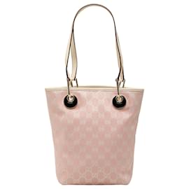 Borsa Tote Gucci Pink GG Canvas Eclipse