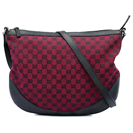 Borsa a tracolla Gucci Red GG Canvas