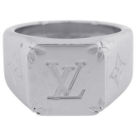 Louis Vuitton Silver Band Ring