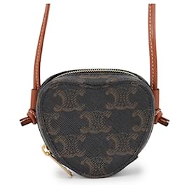 Celine Triomphe Micro Heart Shoulder Pouch - Céline