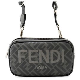 Fendi Zucca Pattern Shoulder Bag