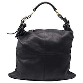 Céline Borsa Hobo Slouched Celine in pelle nera