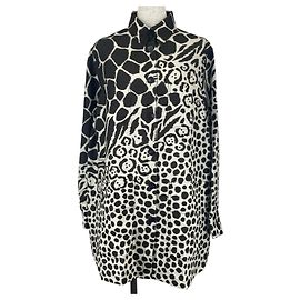 Camicia a maniche lunghe in lino Salvatore Ferragamo