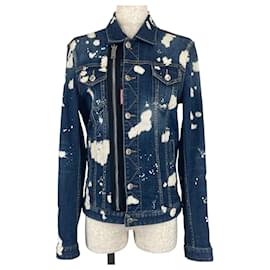 Autre Marque Chaqueta de algodón denim DSQUARED2
