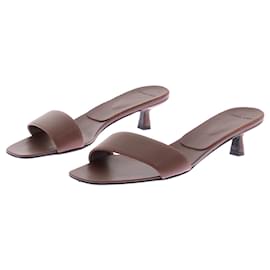 Braune Absatzsandalen - Autre Marque