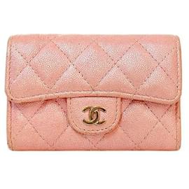 Chanel Tarjetero Classic Rosa