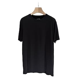 Baumwoll-T-Shirt mit Rundhalsausschnitt Schwarz - Tom Ford