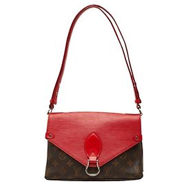 Borsa a tracolla Louis Vuitton Monogram Saint Michel