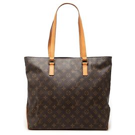 Borsa a tracolla Louis Vuitton Monogram Cabas Mezzo