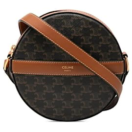 Borsa a tracolla e spalla rotonda Celine Triomphe - Céline