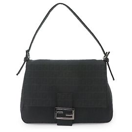 Fendi Zucchino Mamma Baguette Schultertasche