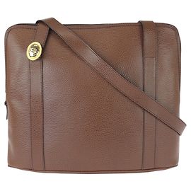 Christian Dior Vintage Leder-Schultertasche