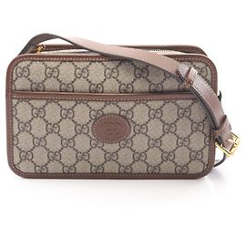 Gucci Interlocking G GG Supreme Mini Bag