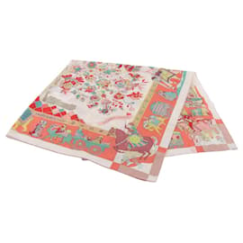 Foulard Hermes Carre Geant 140 in Twill di Seta - Hermès
