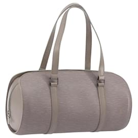 Borsa a mano LOUIS VUITTON Epi Soufflot Lilac M5222B LV Auth 195964