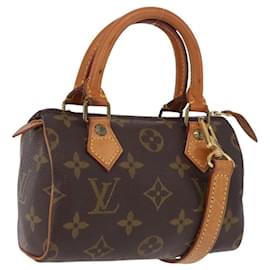 LOUIS VUITTON Borsa a Mano Mini Speedy Monogram M41534 LV Auth 196836V