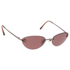 Occhiali da sole CHANEL COCO Marchio Marrone CC Auth 195921V