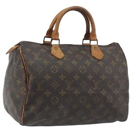 LOUIS VUITTON Borsa a Mano Monogram Speedy 30 M41526 LV Auth 193360