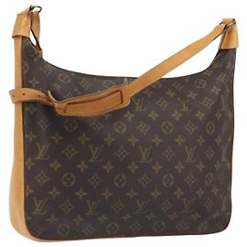 LOUIS VUITTON Monogram Boulogne 35 Borsa a Spalla M51260 LV Auth 194363