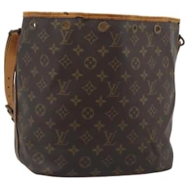 LOUIS VUITTON Borsa a tracolla Monogram Petit Noe M42226 LV Auth 194351