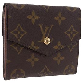 LOUIS VUITTON Monogram Portefeuille Victorine Wallet M62360 LV Auth 194488A