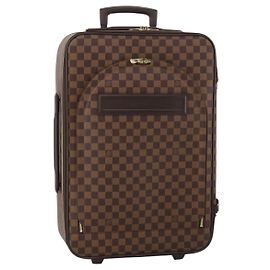LOUIS VUITTON Damier Ebene Pegas 55 Suitcase N23294 LV Auth 188989