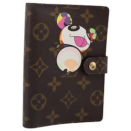 LOUIS VUITTON Monogram Panda Agenda PM Copertina Agenda R20011 LV Auth 195510M