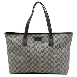 Borsa Tote Gucci Medium GG Supreme Beige