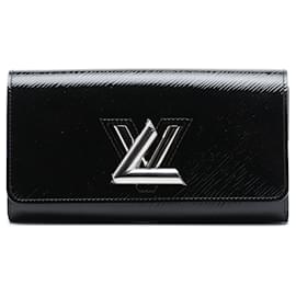 Carteira Longa Louis Vuitton Electric Epi Twist Preta