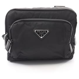Zaino/Borsa Prada con logo Triangle e imbracatura